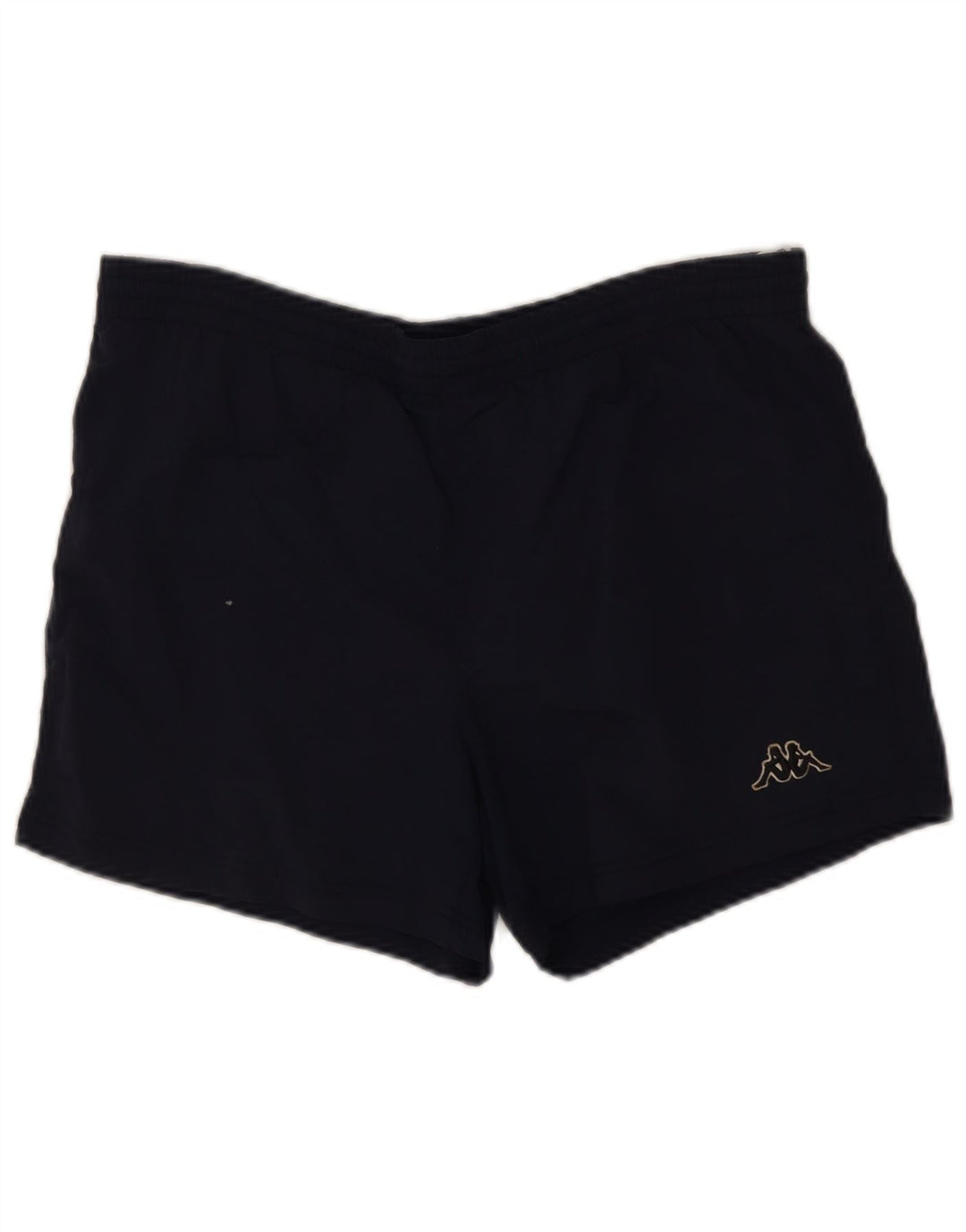 Kappa - Pantalones cortos deportivos para hombre, talla grande, nailon azul marino