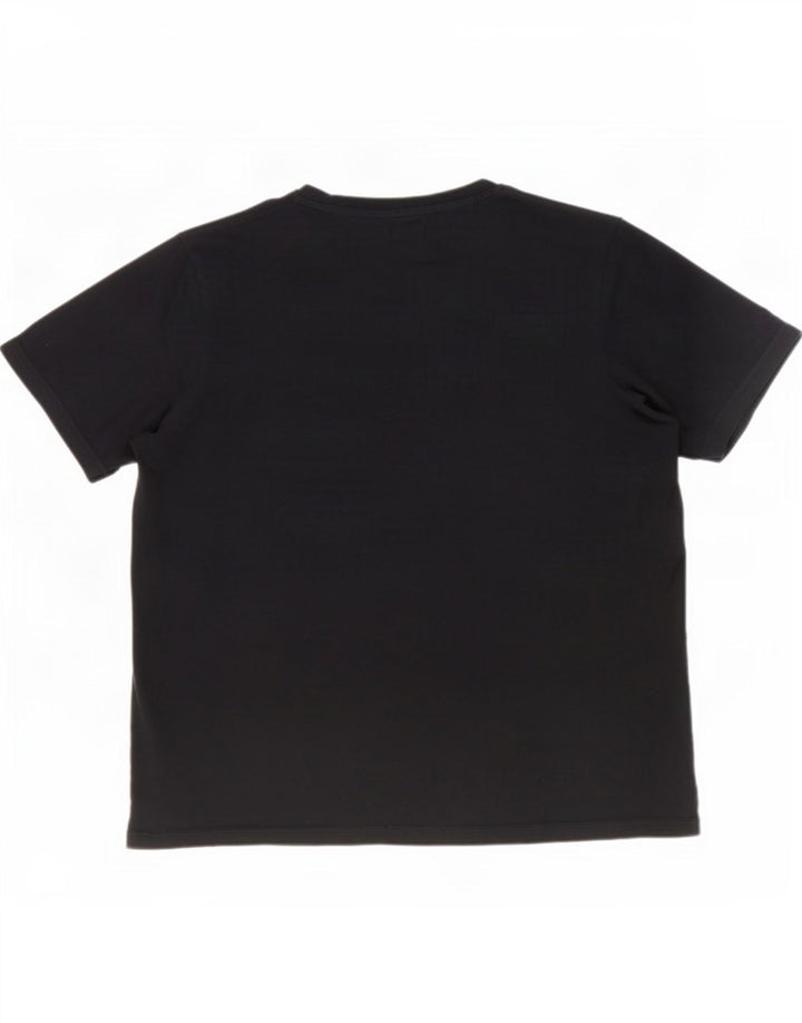 Carrera - Camiseta gráfica para hombre, talla grande, color negro