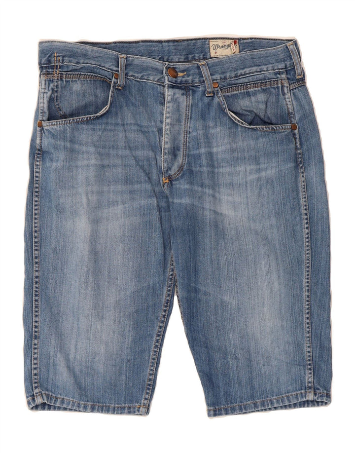 WRANGLER Mens Denim Shorts W36 Large  Blue Vintage Wrangler and Second-Hand Wrangler from Messina Hembry 