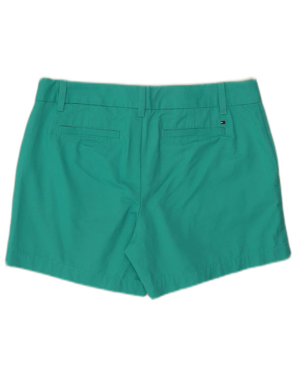 Tommy Hilfiger Pantalones cortos chinos para mujer US 8 Medium W32 Algodón verde
