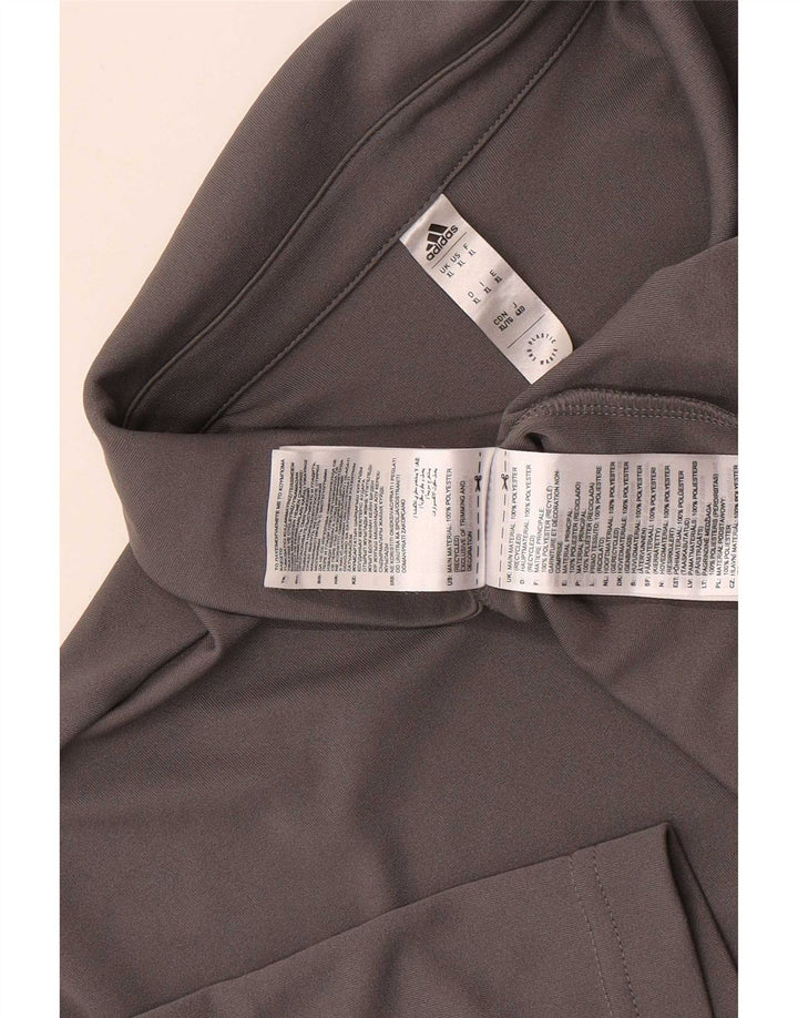Adidas Hombre Aeroready Polo XL Gris Poliéster
