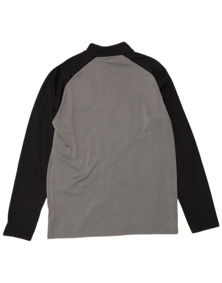 Puma - Chaqueta de chándal para niño BVB Dortmund (15-16 años), color gris