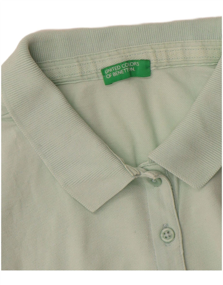 Benetton Polo Mujer ES 44 Verde Medio