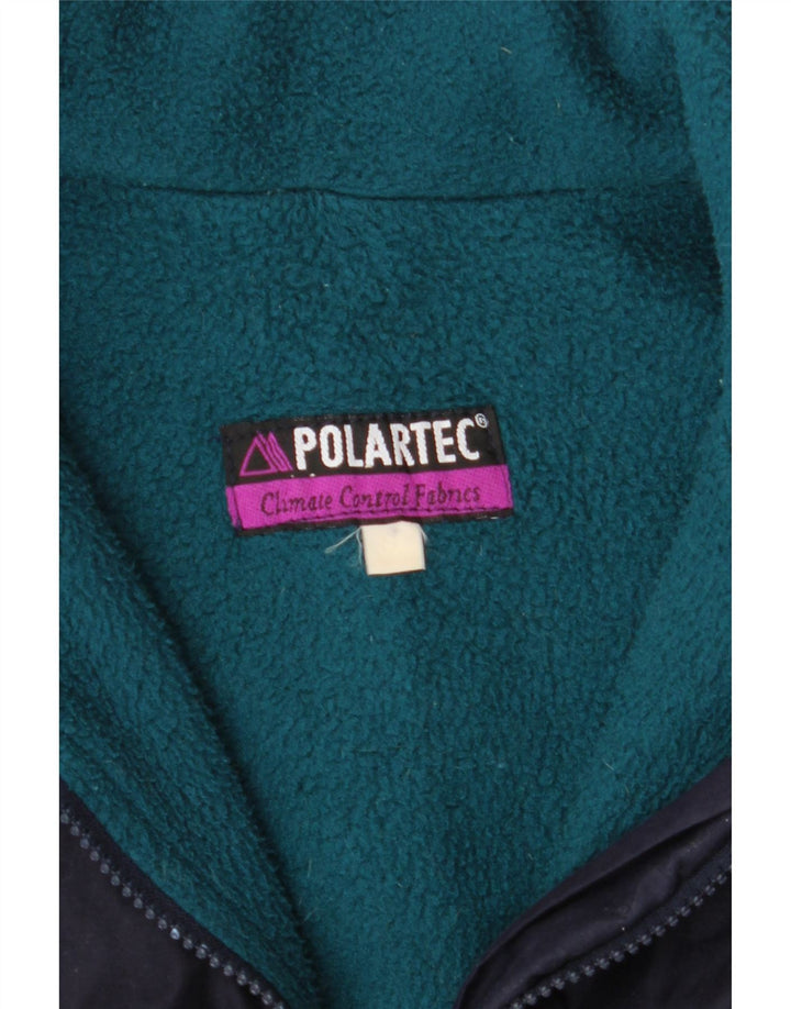 MUSTO Chaqueta bomber Polartec para hombre Reino Unido 40 Grande Poliéster azul marino