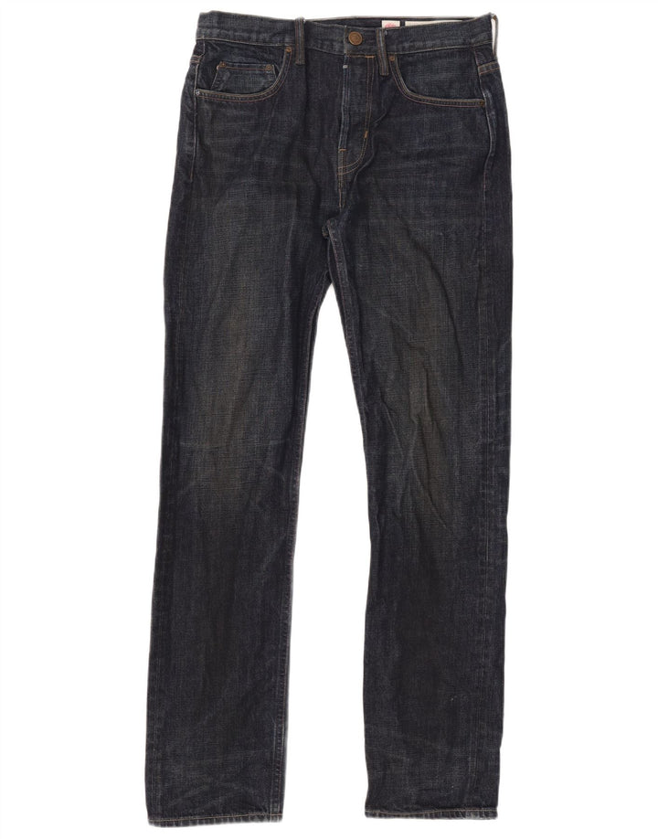 All Saints Jeans Slim Hombre W32 L33 Algodón Azul Marino
