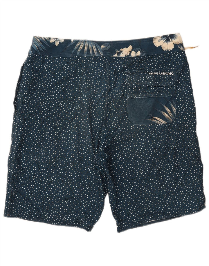 BILLABONG Bañador Hombre Mediano Poliéster Manchado Azul Marino