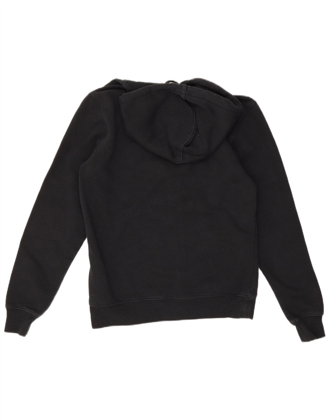 Dickies - Sudadera con capucha y cremallera para hombre, talla pequeña, algodón negro