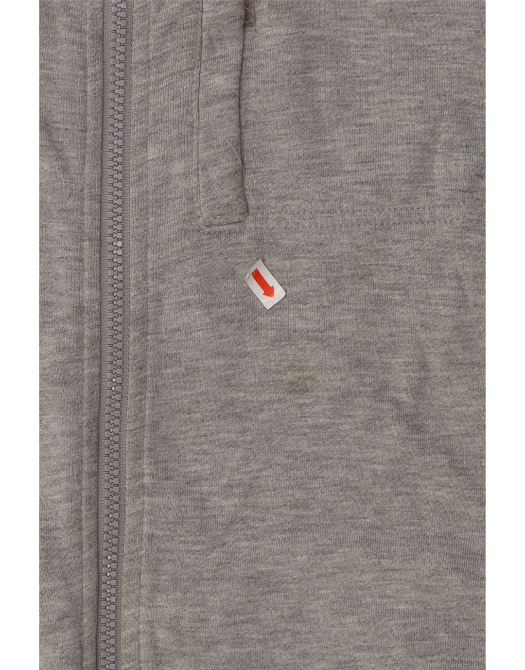 Adidas - Chaqueta de chándal para hombre, talla grande, algodón moteado gris