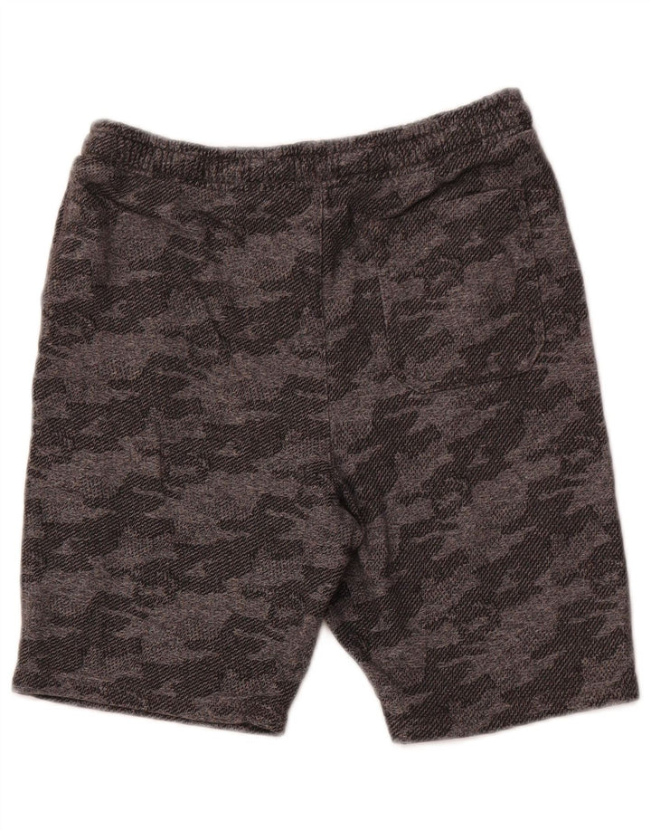 MARKS & SPENCER Pantalones cortos deportivos para niño 13-14 años Gris camuflaje Algodón