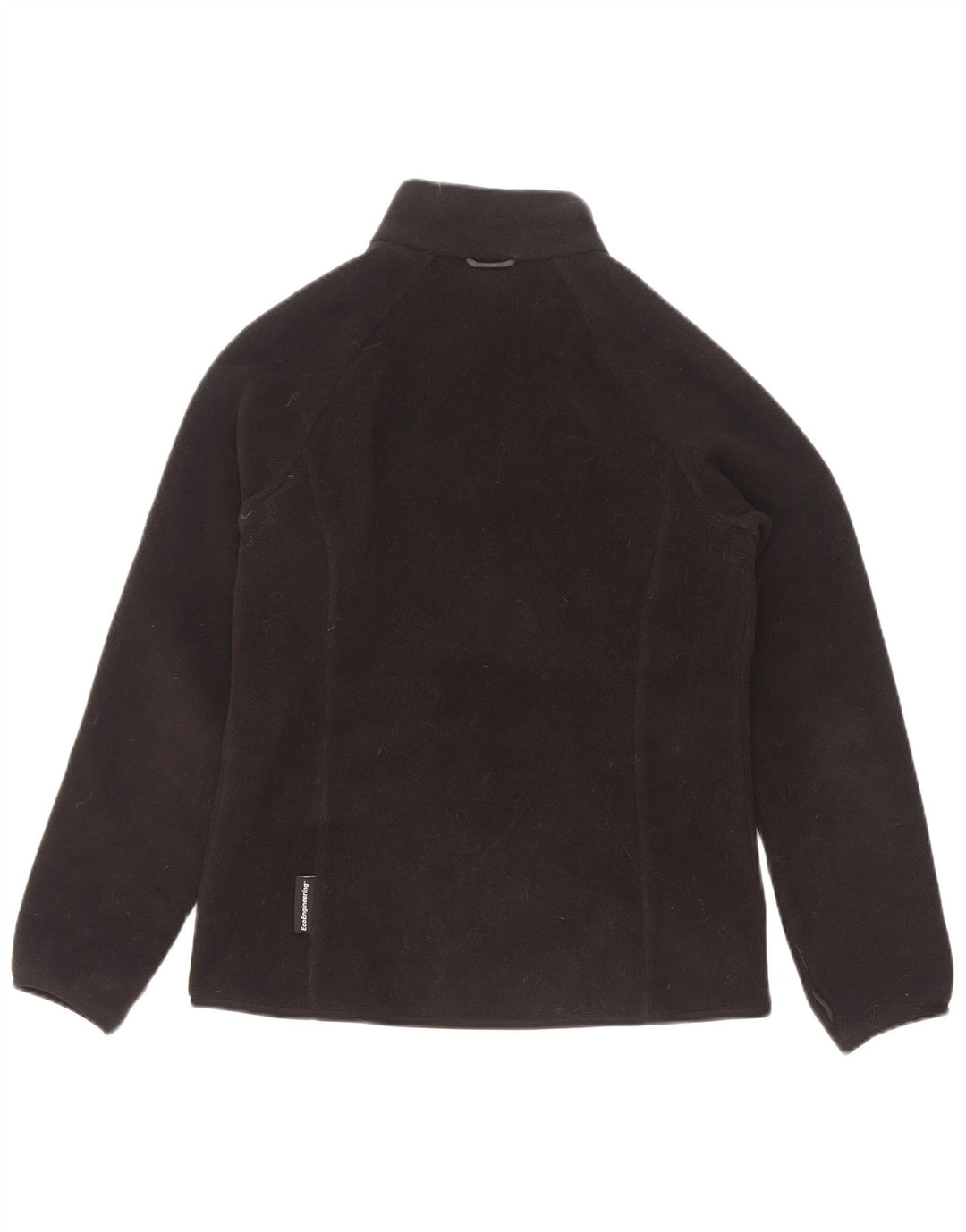 Jack Wolfskin Chaqueta polar con forro para mujer UK 8/10 Small Negro Poliéster