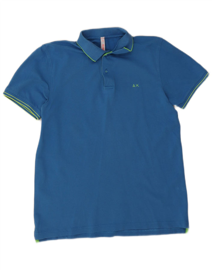 Sun68 Polo para niño 15-16 años Azul Algodón