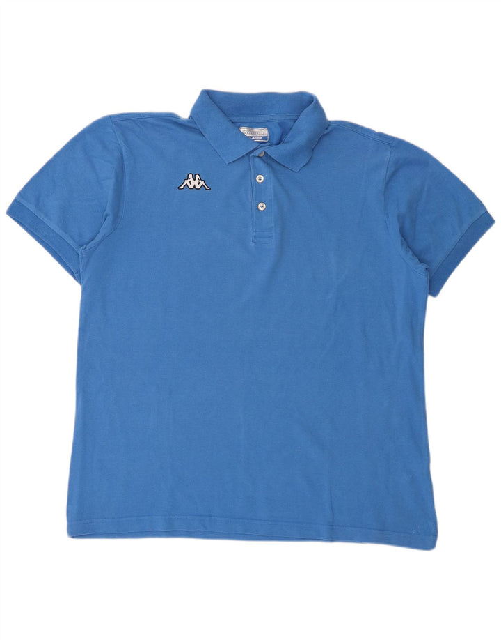 Kappa Polo Hombre XL Algodón Azul