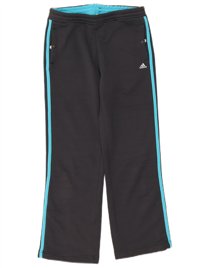 Adidas Pantalones de chándal para mujer UK 12 Poliéster gris medio