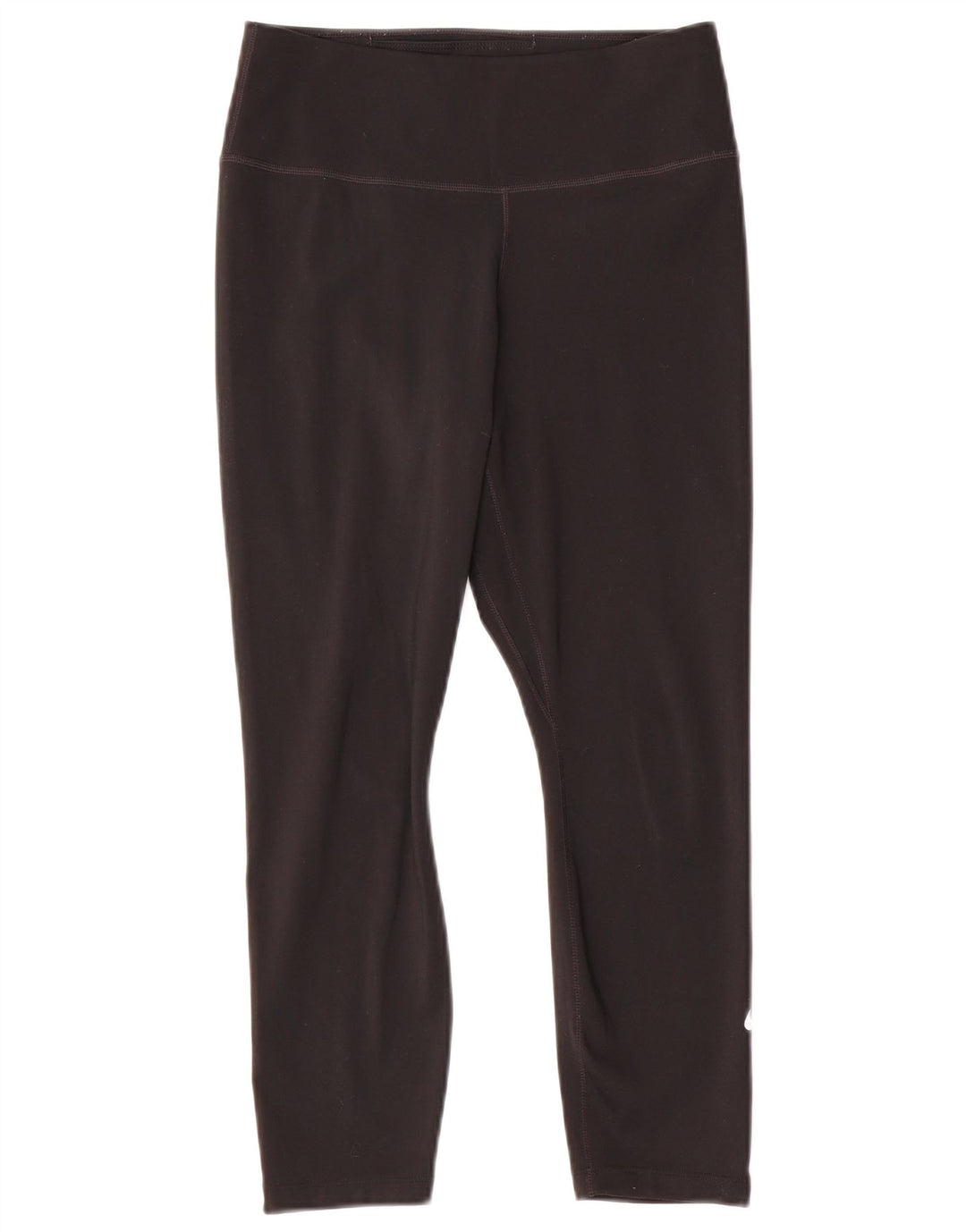 NIKE Leggings Capri Dri Fit para Mujer UK 10 Small Poliéster Negro