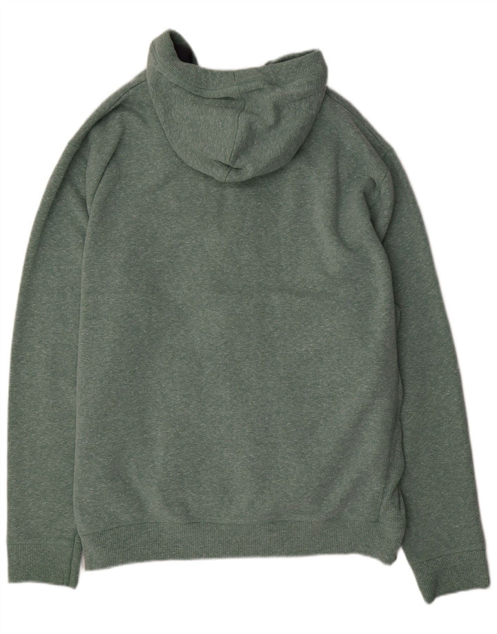 Weird Fish Suéter con capucha y cremallera para hombre 3XL Poliéster verde