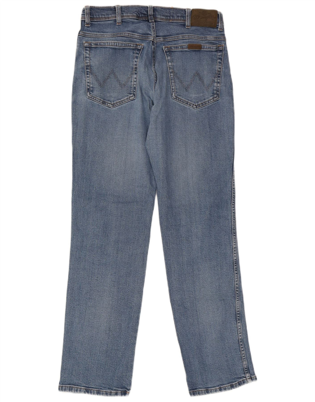 Wrangler Vaqueros rectos para hombre W33 L34 Algodón azul