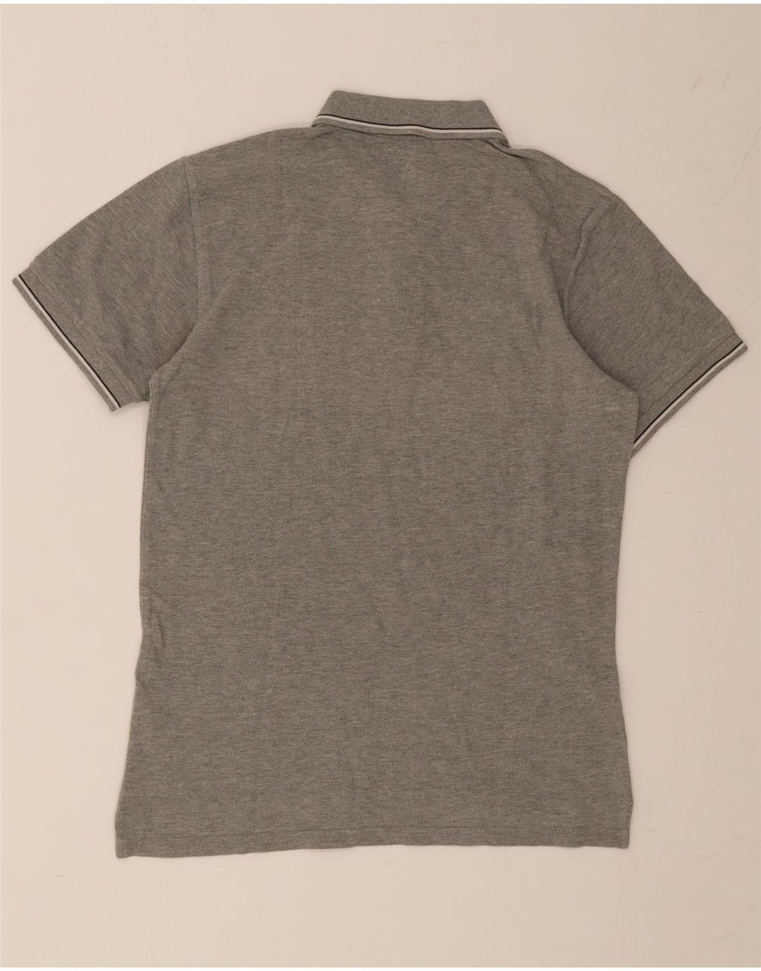 Carhartt Polo Hombre Pequeño Gris A Rayas