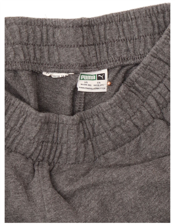 PUMA Pantalones de chándal para niño Joggers 15-16 años XL Gris