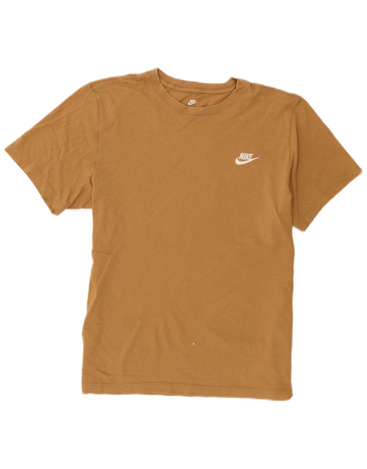 Camiseta Nike Hombre Top Medium Beige Algodón