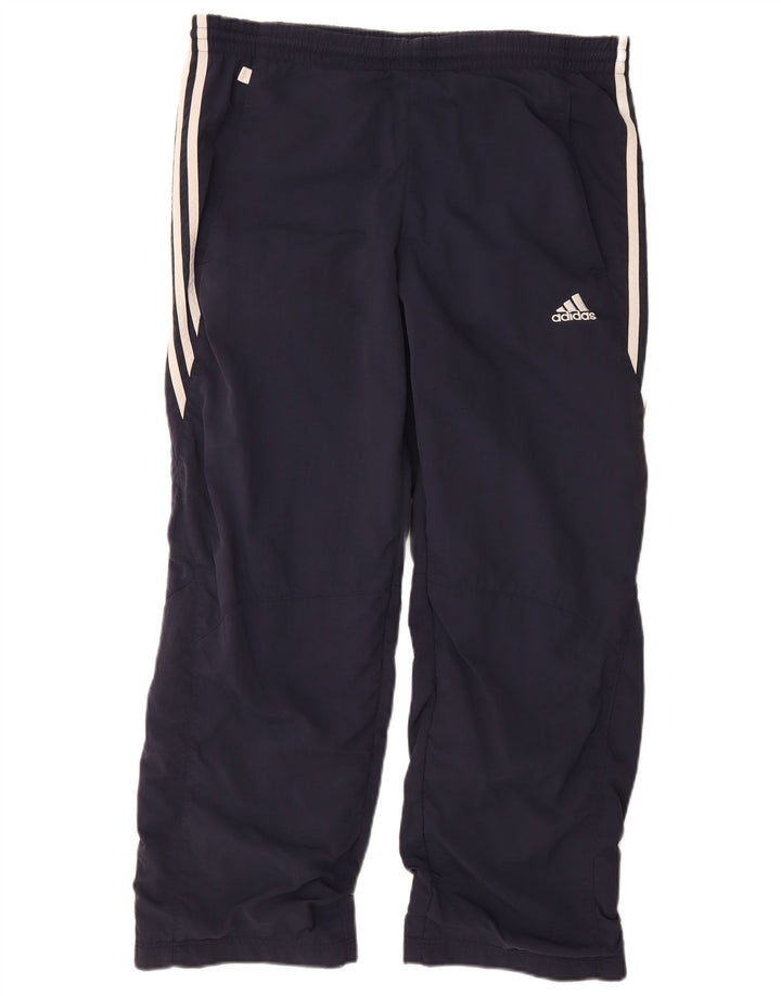 Pantalón De Chándal Adidas Hombre Mediano Azul Marino Nylon