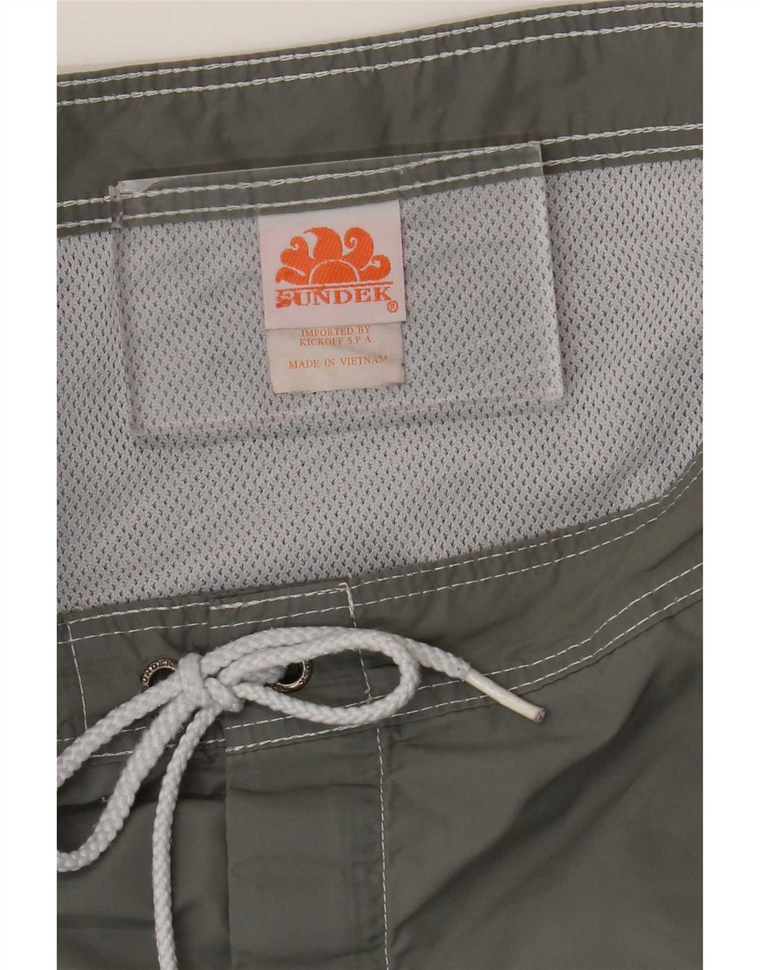 Bañador Sundek Hombre Nylon Gris Medio
