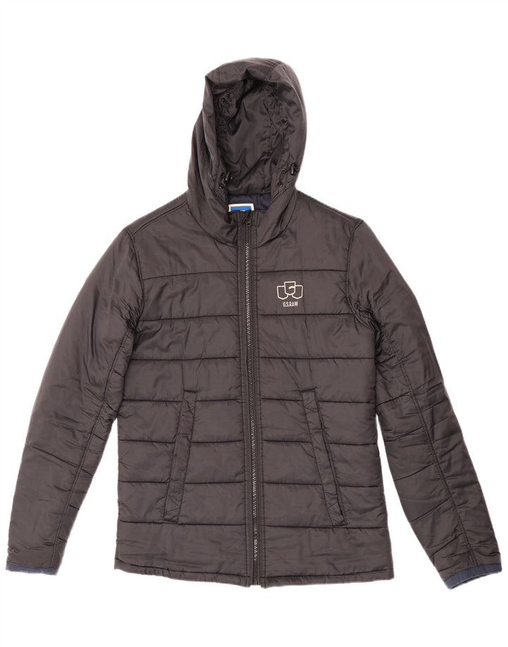 Chaqueta acolchada con capucha para mujer G-Star UK 44 Grande Poliéster negro