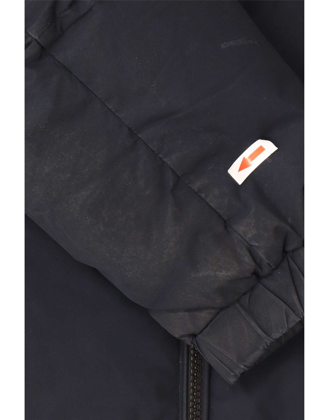 Tommy Hilfiger Chaqueta acolchada con capucha para hombre UK 38 Medium Azul marino Poliéster