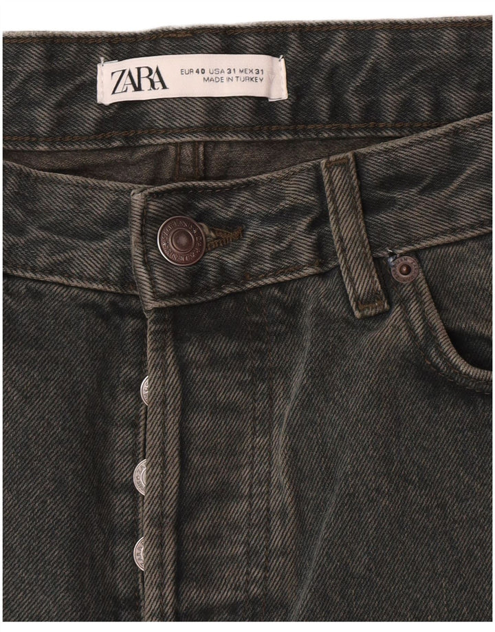 Zara Hombre Vaqueros Rectos EU 40 MMMedium W31 L33 Verde