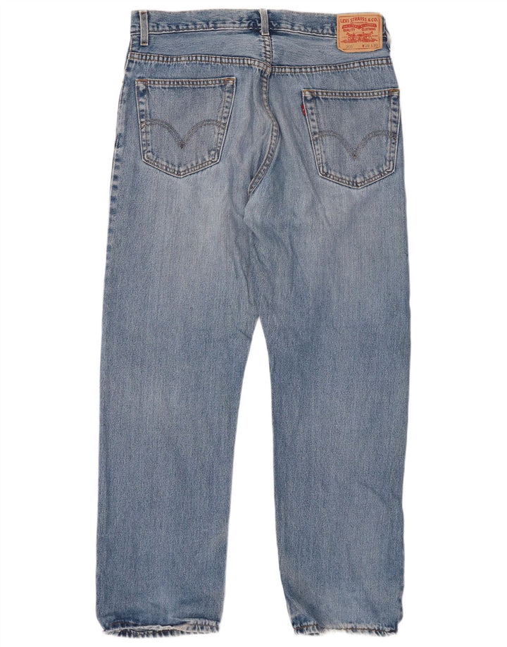 LEVI'S Jeans rectos 505 para hombre W36 L30 Algodón azul