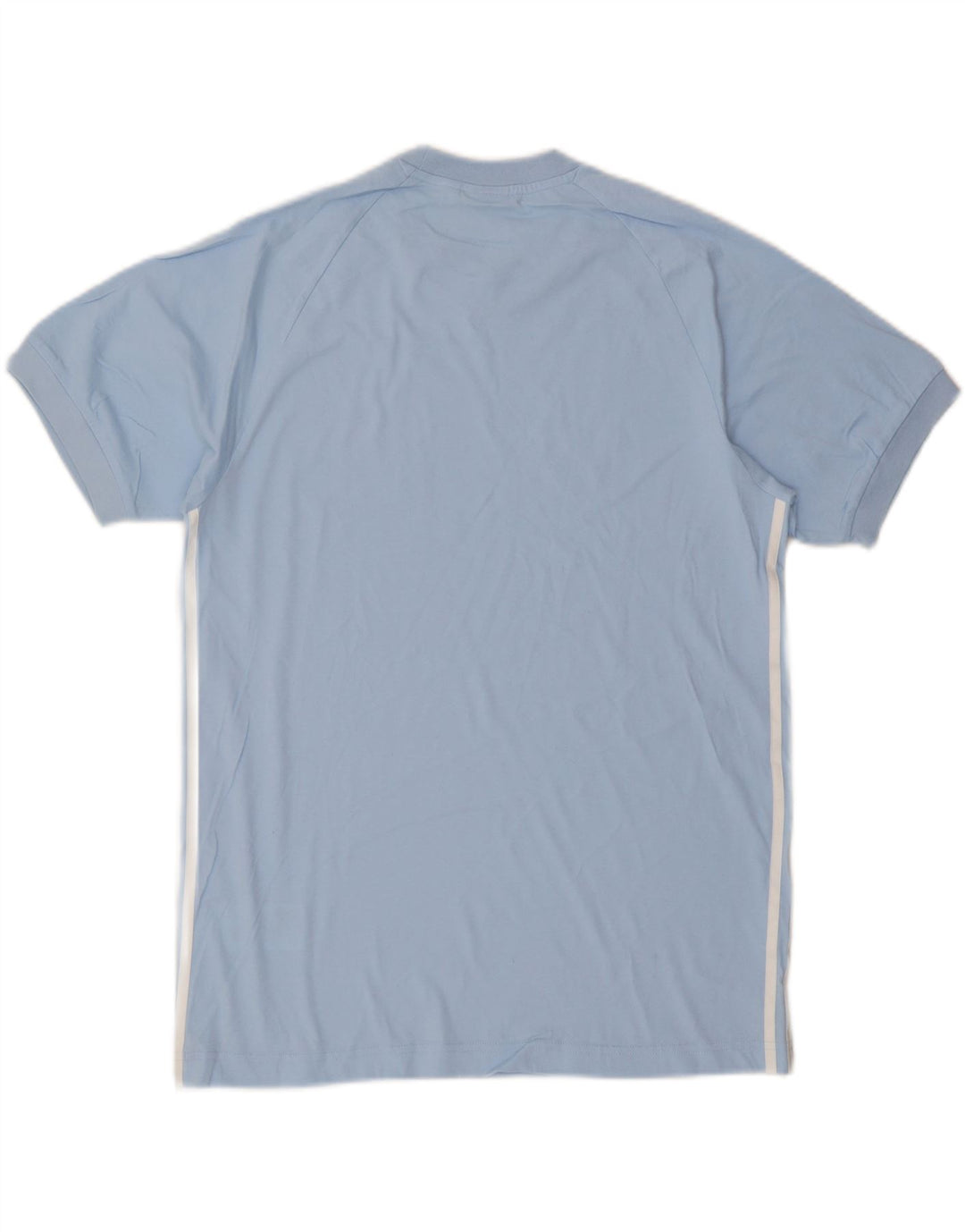 ADIDAS Camiseta gráfica para hombre Top Algodón azul medio