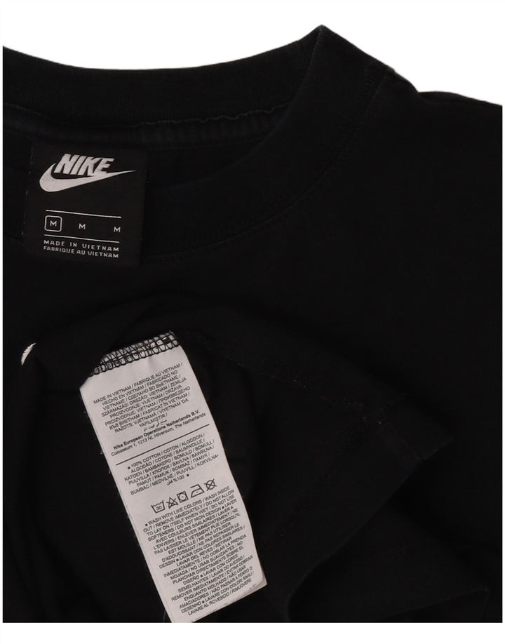 Camiseta Nike Hombre Top Medium Negro Algodón