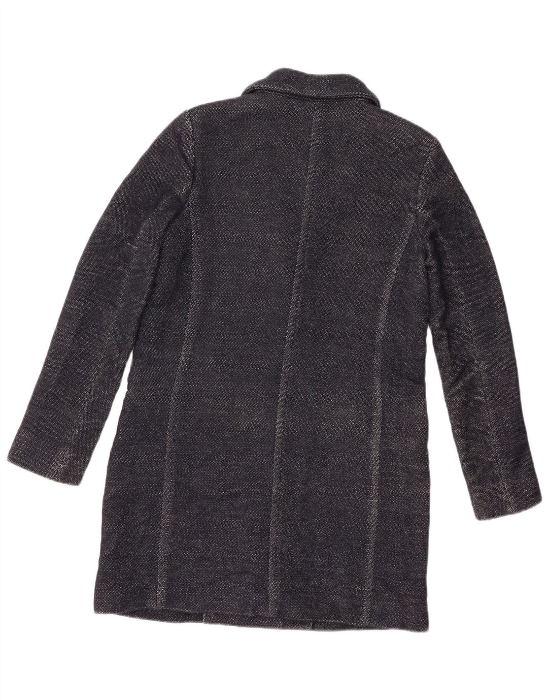 Abrigo Mujer Massimo Dutti EU 36 XS Lana Azul Marino