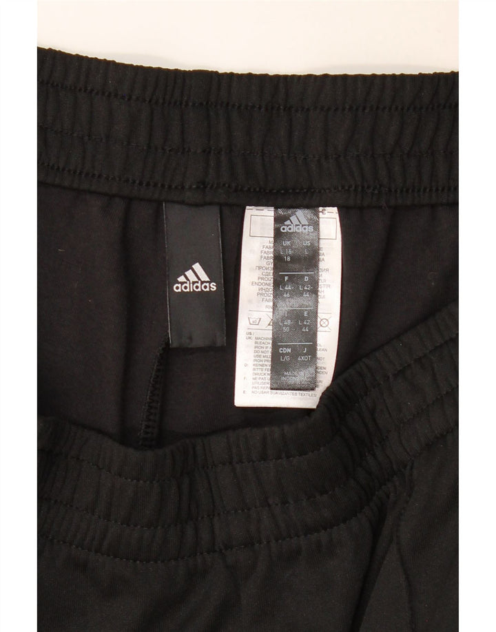Adidas - Pantalones de chándal para mujer, talla 48/18, talla grande, color negro, poliéster
