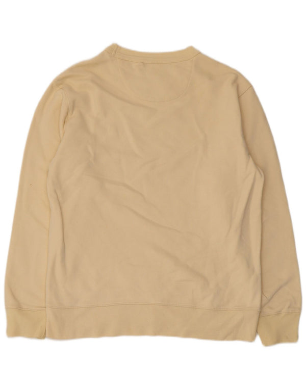 Zara Mujer Peanuts Graphic Sudadera Jumper UK 10 Small Beige Algodón