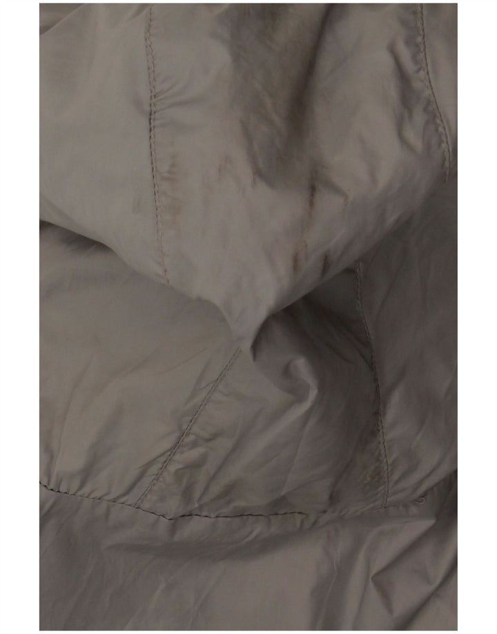 K-Way Chaqueta impermeable reversible con capucha para mujer UK 40 Mediana Azul marino Poliamida