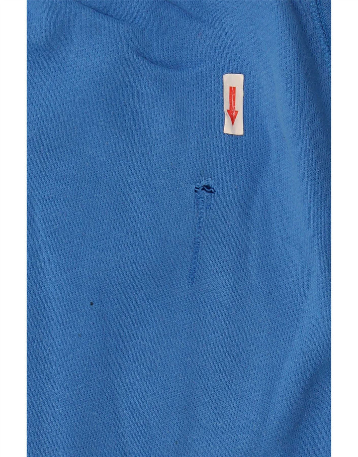 Nike - Pantalones cortos deportivos con gráficos para hombre, algodón azul grande