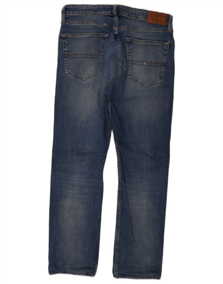 Tommy Hilfiger Vaqueros rectos para hombre W32 L27 Algodón azul