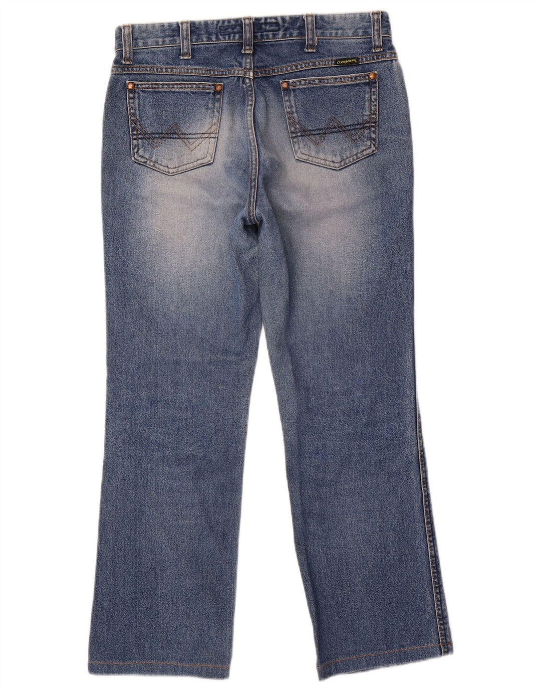 Jeans Rectos Vintage Mujer W28 L27 Azul