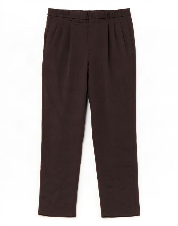 Zara Mujer Pantalón Casual XL W34 L31 Negro Poliéster