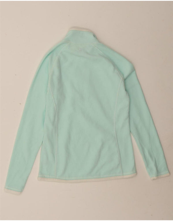 Jersey de forro polar con cremallera y cuello para mujer de Mountain Warehouse UK 8 Small Turquesa