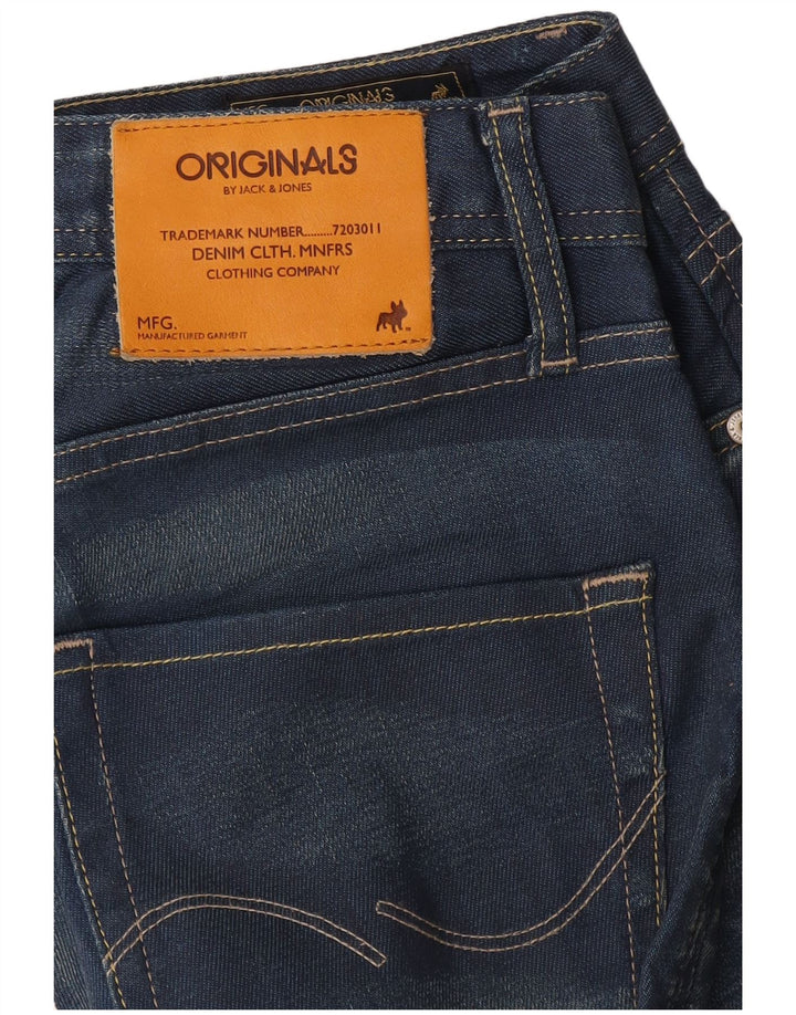 JACK & JONES Vaqueros ajustados para hombre W30 L32 Azul