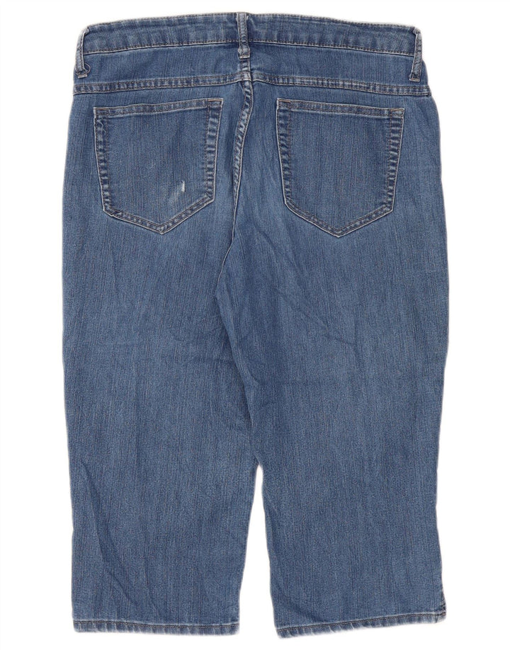 Lee Vaqueros Capri Riders para Mujer W34 L18 Azul