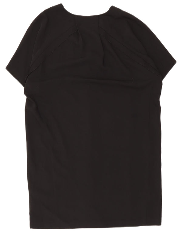 Whistles Vestido recto extragrande para mujer UK 12 Mediano Poliéster negro
