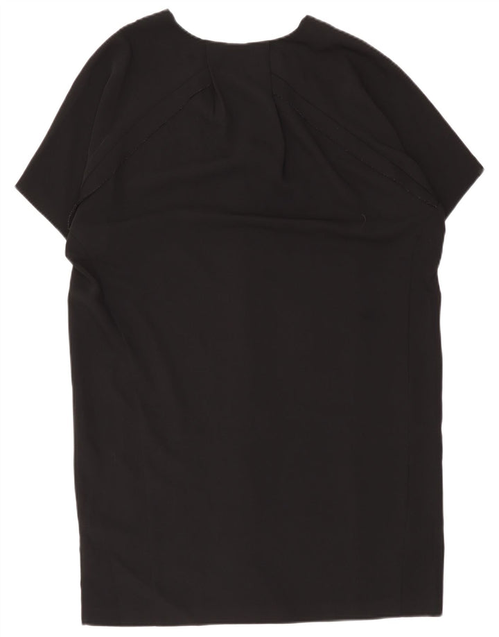 Whistles Vestido recto extragrande para mujer UK 12 Mediano Poliéster negro