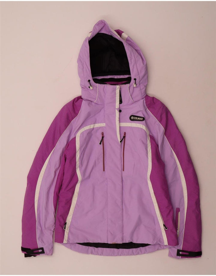Colmar Chaqueta de esquí con capucha para mujer EU 44 Medium Purple Colourblock