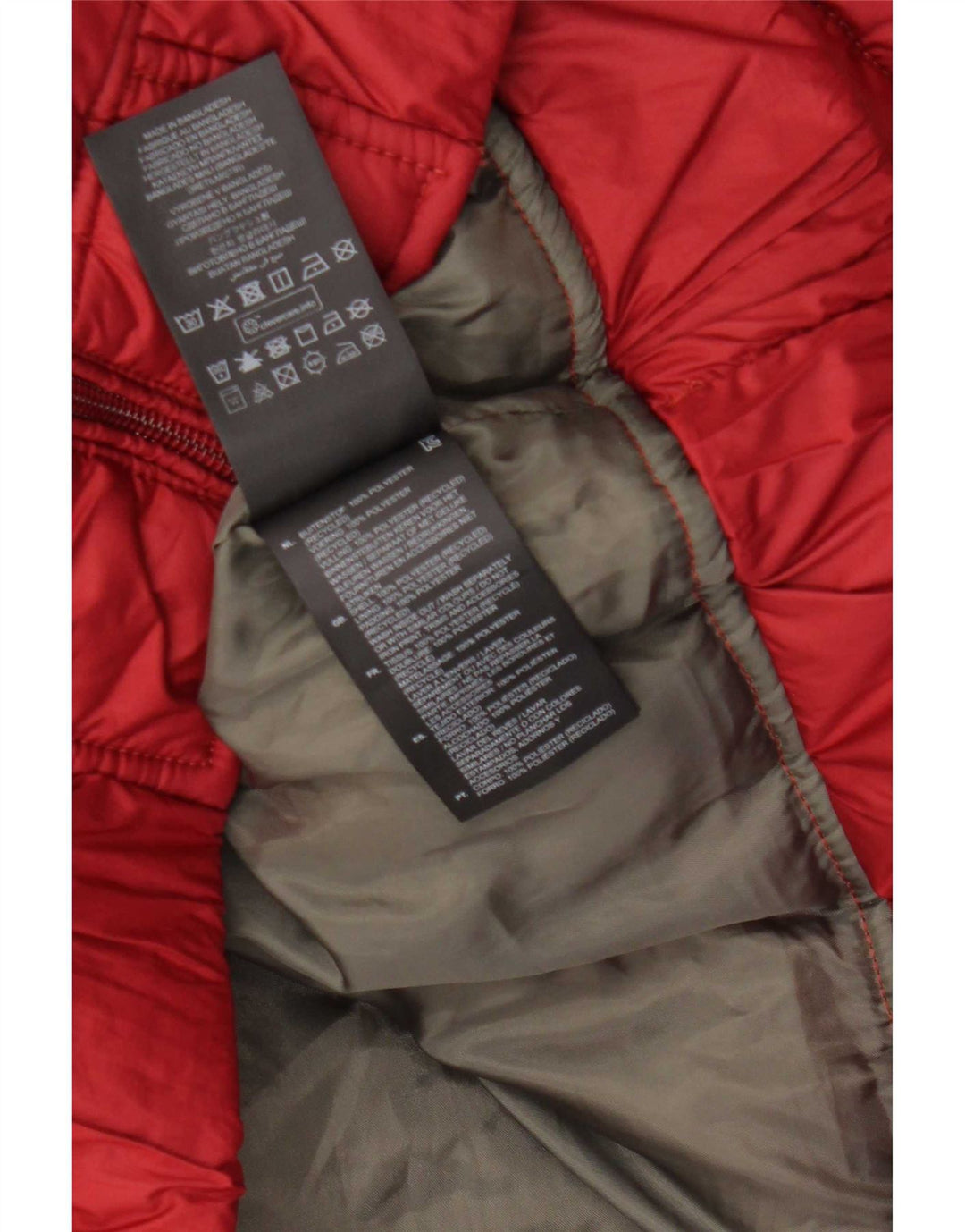 G-Star Chaqueta acolchada con capucha para hombre UK 40 Large Poliéster rojo