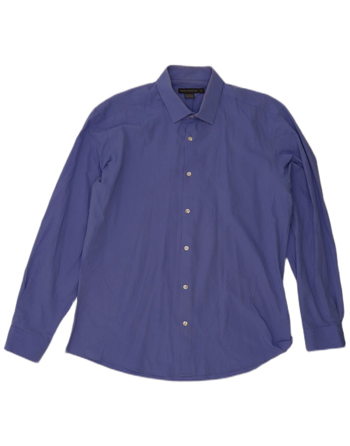 Camisa para hombre French Connection XL Algodón azul
