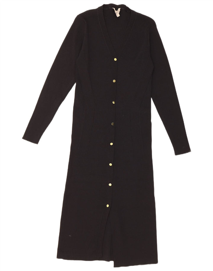 Vestido tipo jersey para mujer Coast UK 46 Large Nylon negro