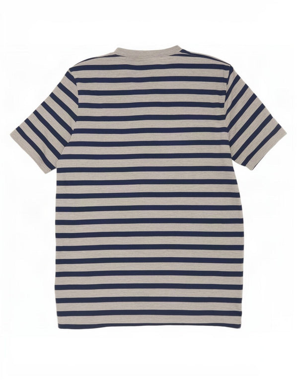 Camiseta Carhartt Hombre Top Algodón A Rayas Gris Medio