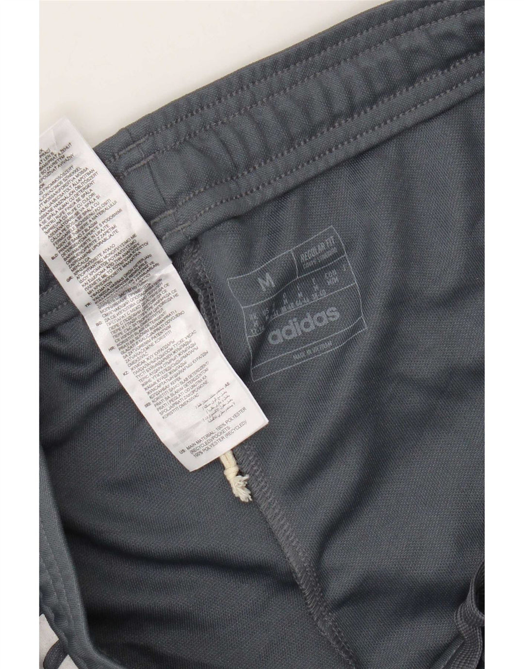 Adidas Pantalones de chándal gráficos para mujer UK 12/14 Gris medio